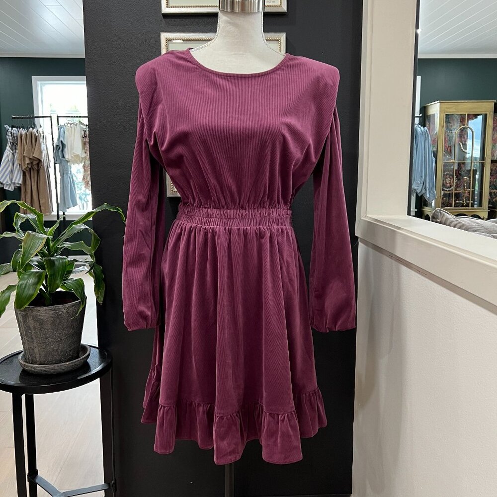 Puff Sleeve Mini Dress - Molly Bracken